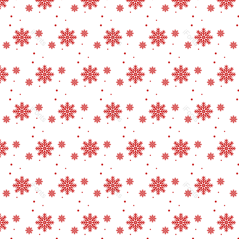 底纹图片,雪花元素,红色PNG,免抠素材